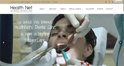 Desktop Screenshot of healthnet-rock.org